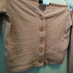 Off the Shoulder crop top